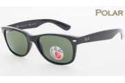 Ray-Ban New Wayfarer Classic Polarised (RB2132 901/58 58mm) saules brilles